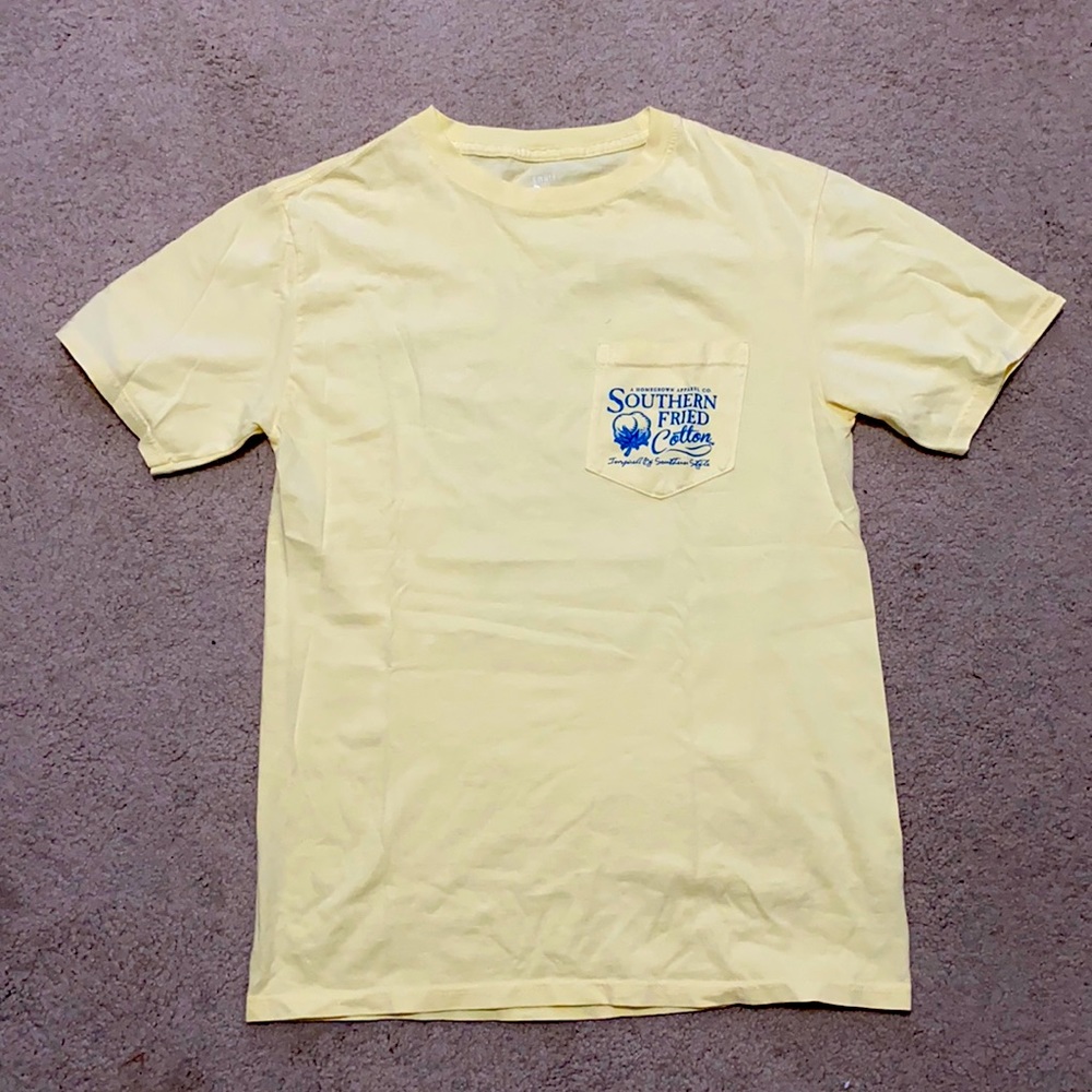 Yellow Southern Fried Cotton T-Shirt